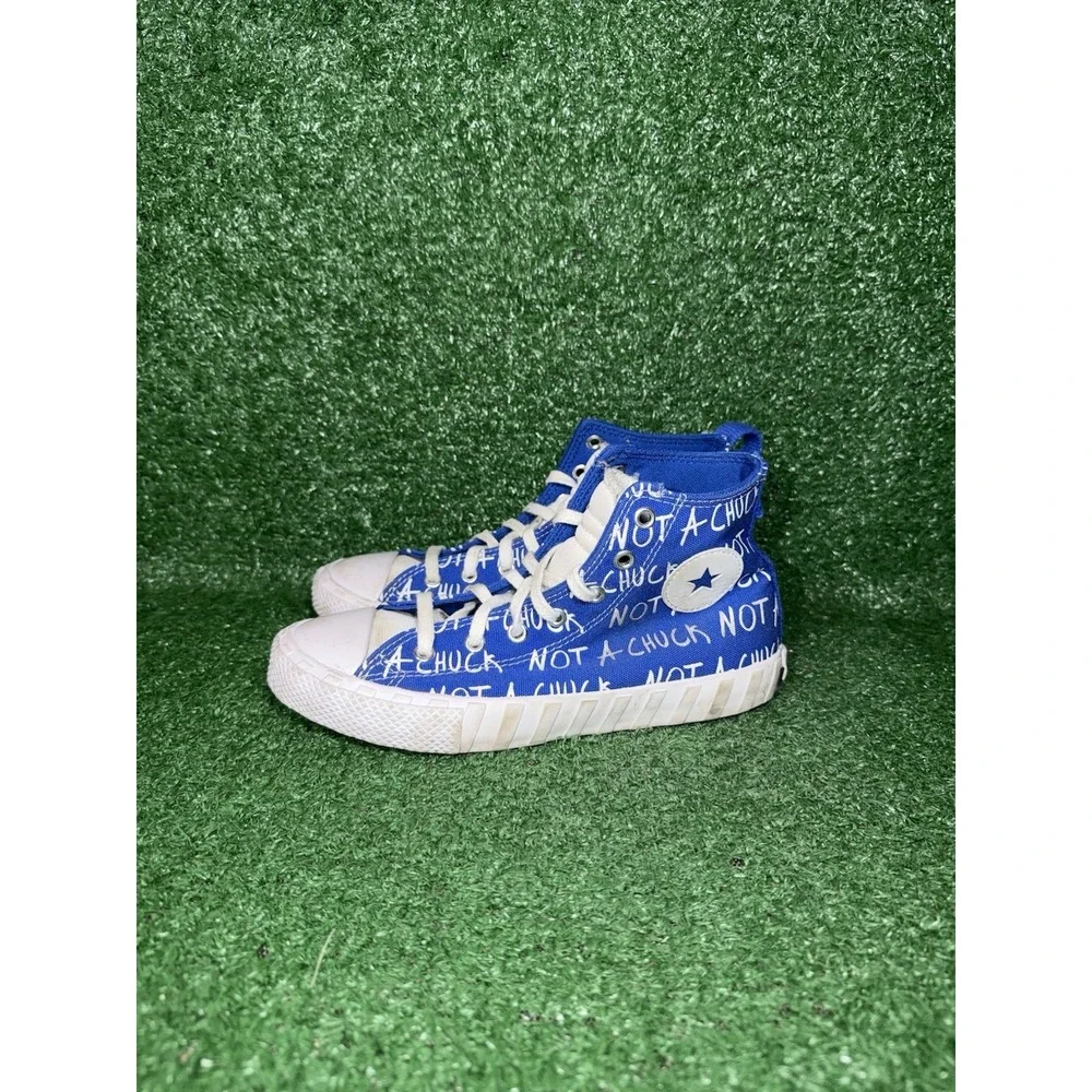 Converse UNT1TL3D Royal‎ Blue Boys Size 3 Casual Walking Shoes Skate Sneakers